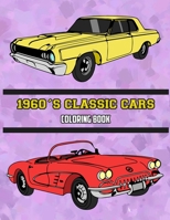 1960's Classic Cars Coloring Book: Volume 2 1636381316 Book Cover