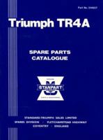 Triumph TR4A Parts Catalog 0907073956 Book Cover