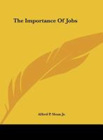 The Importance Of Jobs 1432685988 Book Cover