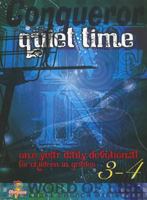 Conqueror Quiet Time: One Year Daily Devotional for Children in Grades 3-4 1935475177 Book Cover