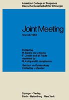 Joint Meeting, Munich 1968: Special Reprint of the Gynecological Section 364249630X Book Cover