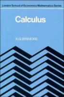 Calculus (London School of Economics Mathematics) 0521289521 Book Cover
