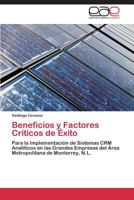 Beneficios y Factores Criticos de Exito 3844347577 Book Cover