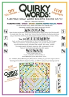 Quirky Words: Word Building Game in a Book! 064857430X Book Cover
