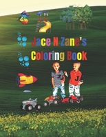 Jace & Zane's Coloring Book B0C1JCNNVY Book Cover
