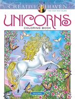 Creative Haven Unicorns Coloring Book 0486814939 Book Cover