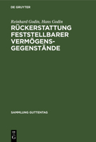 R�ckerstattung Feststellbarer Verm�gensgegenst�nde 3111035263 Book Cover