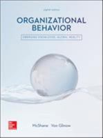 Organizational Behavior: Emerging Realities for the Workplace Revolution 0078112648 Book Cover