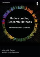 Understanding Research Methods: An Overview of the Essentials 1884585833 Book Cover