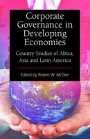 Corporate Governance in Developing Economies: Country Studies of Africa, Asia and Latin America 0387848320 Book Cover