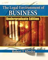 The Legal Enviornment Of Business Uundergraduate Edition 075754858X Book Cover