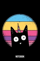 Notebook: Cat Unicorn Notebook Blank Dot Grid Caticorn Journal dotted with dots 6x9 120 Pages Checklist Record Book Take Notes Gift Planner Paper Men Women Kids Christmas Gift for Pet Owner Animal Lov 1700636227 Book Cover