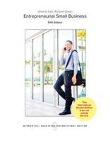 Entrepreneurial Small Business 1259921735 Book Cover