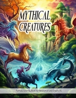 Mythical Creatures: Coloring Book for Teens and Adults Filled with Unicorns, Dragons, Goblins, Medusa, and More for Relaxation and Creativity B0CSD53K7M Book Cover