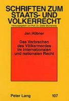 Das Verbrechen Des Voelkermordes Im Internationalen Und Nationalen Recht 3631523173 Book Cover