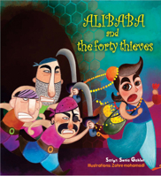 Alibaba and the Forty Thieves 9382576452 Book Cover