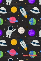 DOT GRID JOURNAL: CUTE ASTRONAUT AND SPACE NOTEBOOK BULLET DOT GRID JOURNAL, PAPERBACK, DIARY, COMPOSITION NOTEBOOK, GRAPH FOR WRITING IN. PERFECT FOR ... GUYS, MEN, WOMEN AND STUDENTS OF ALL AGES. 1691029815 Book Cover