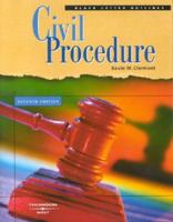 Black Letter Outlines Civil Procedure (Black Letter) 0314199756 Book Cover
