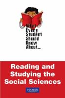 What Every Student Should Know about Reading and Studying Social Sciences 0137141378 Book Cover