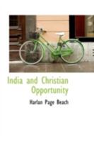 India and Christian Opportunity 124110154X Book Cover