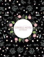 Cornell Notes Notebook: Black Color, Note Taking Notebook, Cornell Note Taking System Book, US Letter 120 Pages Large Size 8.5" x 11" School and College Ruled Notebooks 1720775494 Book Cover