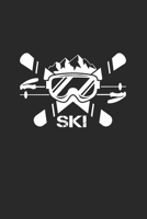 Ski: 6x9 Ski - grid - squared paper - notebook - notes 1696092345 Book Cover