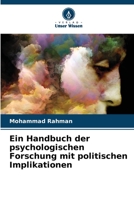 Ein Handbuch der psychologischen Forschung mit politischen Implikationen 6206134598 Book Cover