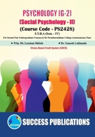 Social Psychology - II (G-2)(S.Y.B.A, S.P. College, Sem.-IV) 9393220565 Book Cover