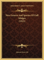 New Genera And Species Of Gall Midges 1271724405 Book Cover