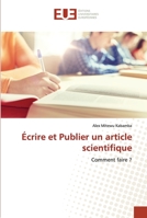 Écrire et Publier un article scientifique 6203428388 Book Cover