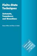 Finite-State Techniques: Automata, Transducers and Bimachines 1108485413 Book Cover