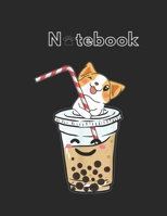 NoteBook: Kawaii Corgi Loves Bubble Tea Funny Bobas Welsh Dog Gift Notebook for Dog Fans Animal Print Journal College Ruled Blank Lined 110 Pages of ... The Little Mermaid Secret Diary and Journals 1650344996 Book Cover