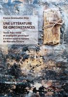 Une Littérature de Circonstances: Texte, Hors-Texte Et Ambiguïté Générique À Travers Quatre Romans de Marcelle Tinayre 3039102028 Book Cover