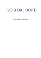 Voci dal Boite (Italian Edition) 1304147517 Book Cover