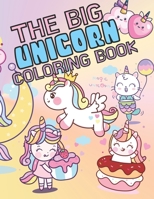 Unicorn Coloring Big Book for Kids (Primary/Elementary): 30 Unique Unicorns and Friends to Fuel Your Imagination - 8.5x11 inches single sided B09TB4YGCN Book Cover