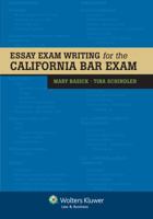 Essay Exam Writing for the California Bar 073550993X Book Cover