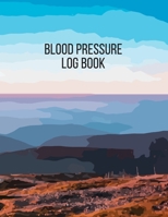 Blood Pressure Log Book: Large Print 53 Weeks Blood Pressure Tracker Journal Daily Personal Health Record 8.5 x 11 Inch Notebook (Volume 3) 1692477919 Book Cover