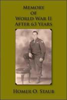 Memory of World War II After 63 Years 1425165621 Book Cover