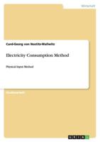 Electricity Consumption Method 3656067538 Book Cover