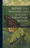Beitrag zur Kenntniss der Gattung Ceratopogon Meigen. 1174584726 Book Cover