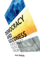 Democracy and Goodness 1108435564 Book Cover