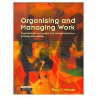 Organising & Managing Work 027370480X Book Cover