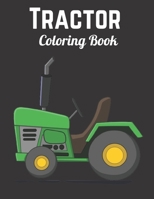 Tractor Coloring Book B09SNX1BJ5 Book Cover