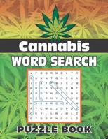 Cannabis Word Search 1097886239 Book Cover