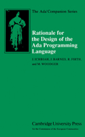 Rationale for the Design of the Ada Programming Language (The Ada Companion Series) 0521392675 Book Cover