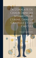 De L'oxalate De Chaux Dans Les Sédiments De L'urine, Dans La Gravelle Et Les Calculs 1160403848 Book Cover