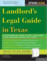 The Landlord's Legal Guide in Texas 1572485620 Book Cover
