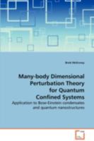 Many-Body Dimensional Perturbation Theory for Quantum Confined Systems 3639075188 Book Cover
