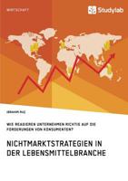 Nichtmarktstrategien in der Lebensmittelbranche. Wie reagieren Unternehmen richtig auf die Forderungen von Konsumenten? 3960955219 Book Cover