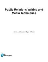 Public Relations Writing and Media Techniques 0205648282 Book Cover